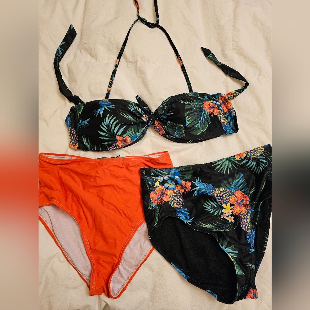 Pineapple Anx Coral Bikinis 2 For 1